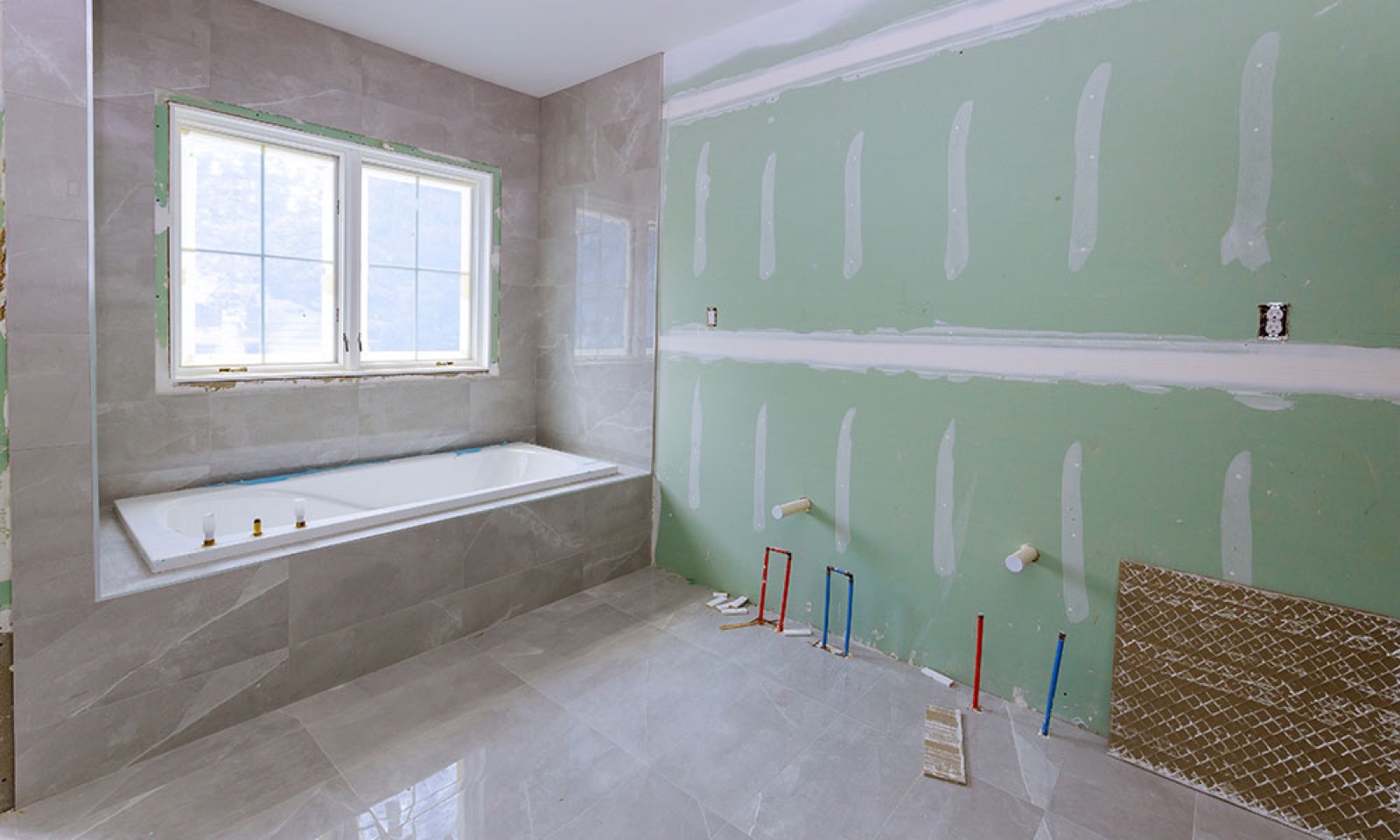 Bathroom remodel plumbing in Pflugerville, TX